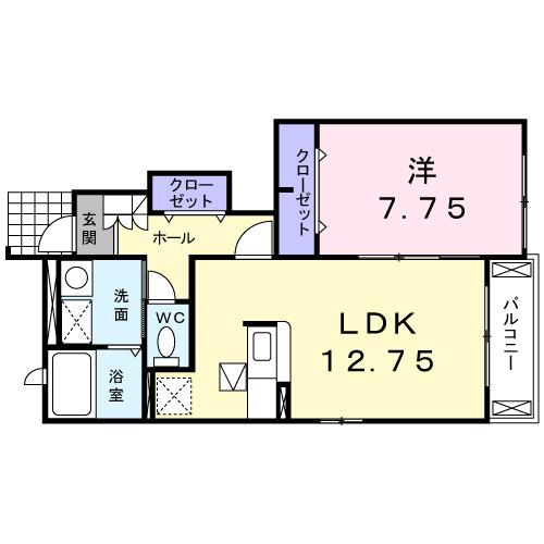 ソル・フレッサＢ（103） 間取り図画像