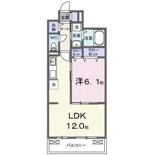 ル　グランシャリオ（202） 間取り図画像