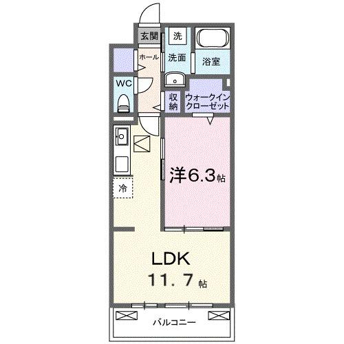 ル　グランシャリオ（104） 間取り図画像