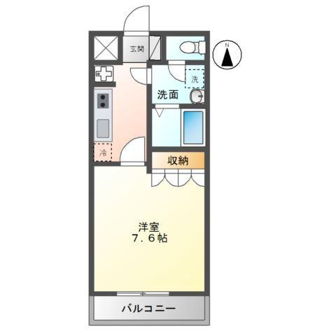 ボン・フルーレ 間取り図画像