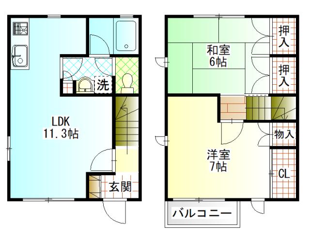  間取り図写真