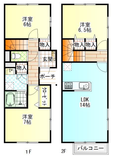  間取り図写真