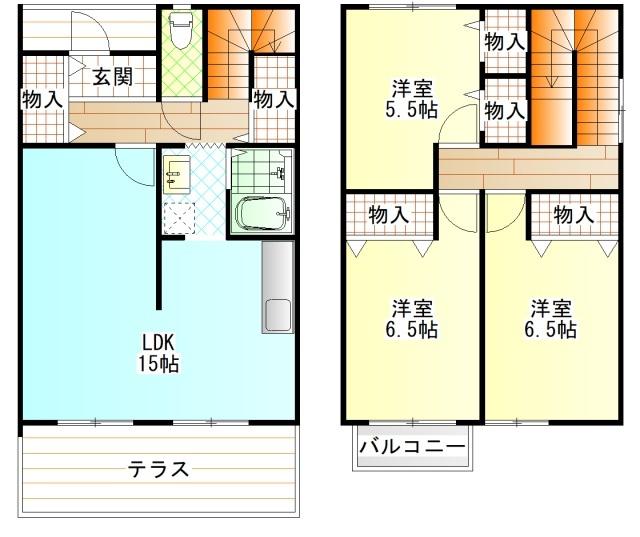  間取り図写真
