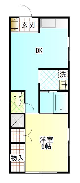 高梨テラス（203） 間取り図画像