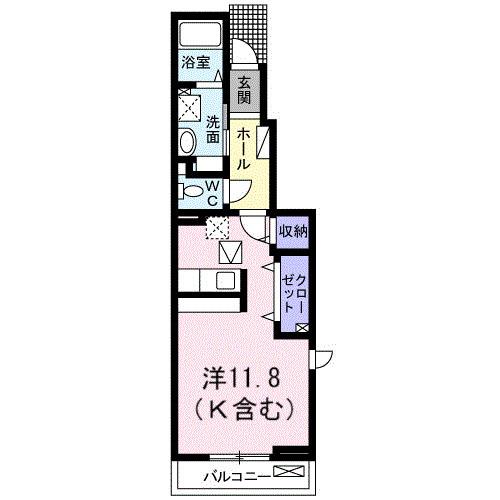 ドリームスター・Ａ（101） 間取り図画像