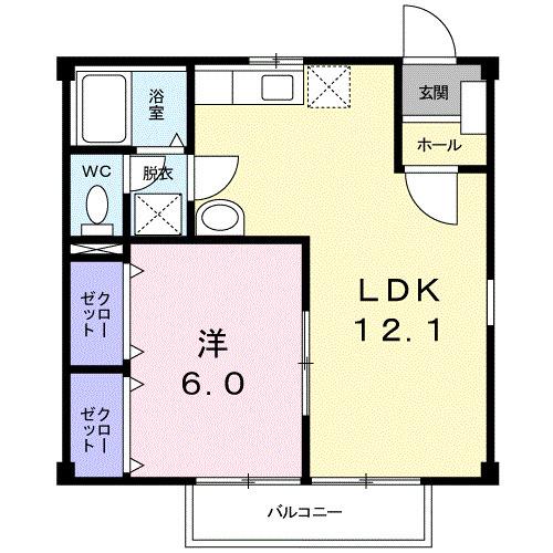 アクティブ池田（201） 間取り図画像