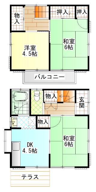  間取り図写真