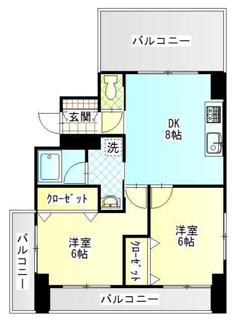 グランドスイート箱根（402） 間取り図画像