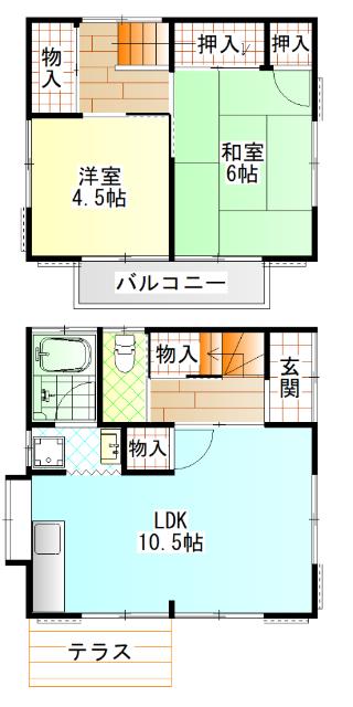  間取り図写真
