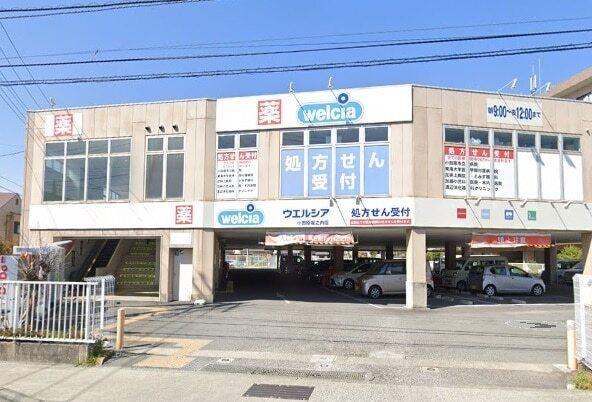 ウエルシア堀之内店：650m
