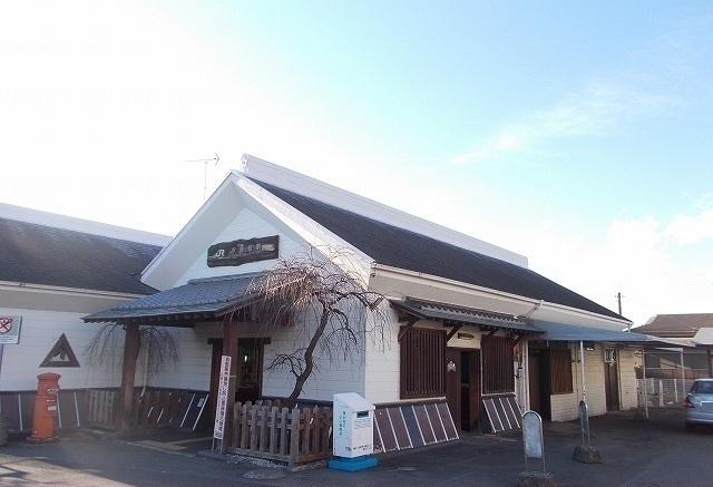 御殿場線・下曽我駅：1220m