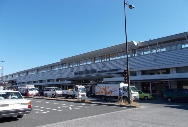 複数路線・小田原駅：1740m