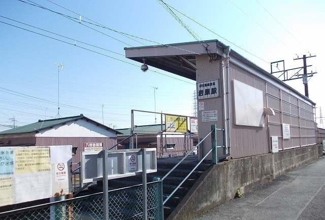 大雄山線・岩原駅：190m