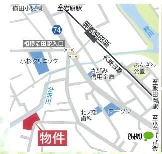 小田原市北ノ窪　B区画　63坪〜（相模沼田駅） 土地画像