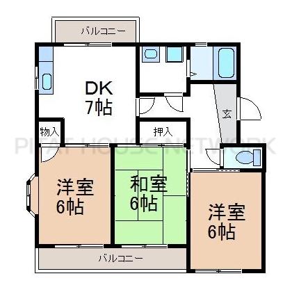 間取図(平面図)