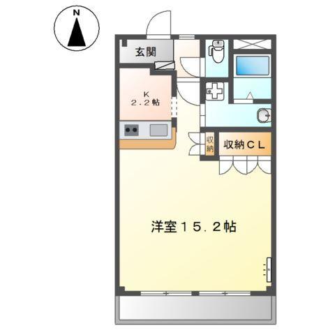 エスポアＦＵＪＩ 間取り図画像