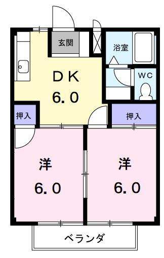 エスポシティ（203） 間取り図画像