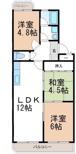 間取図(平面図)