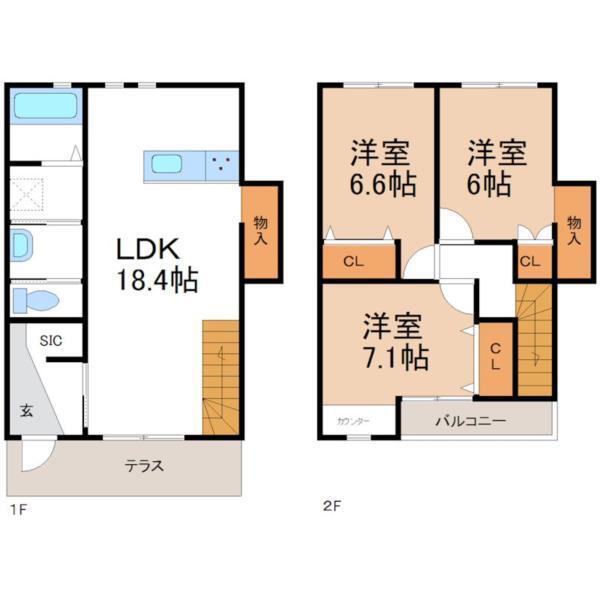 間取図(平面図)