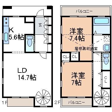 間取図(平面図)