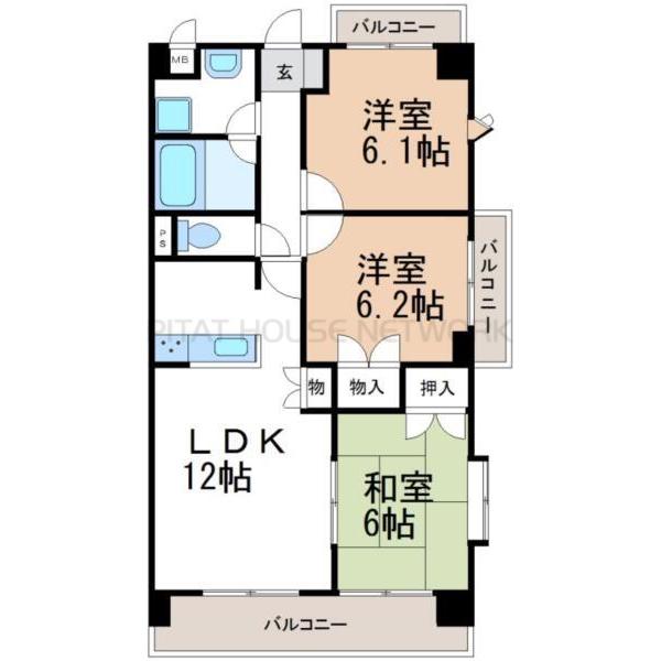 間取図(平面図)