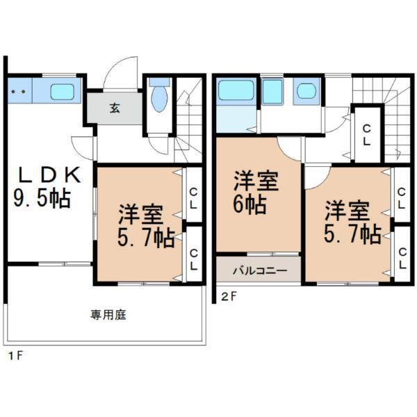間取図(平面図)