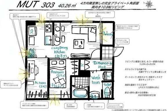 間取図(平面図)