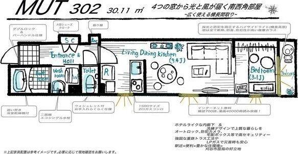 間取図(平面図)