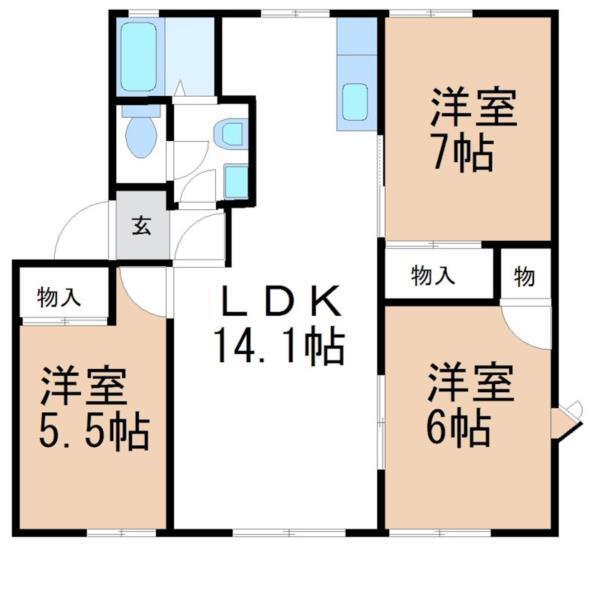 間取図(平面図)