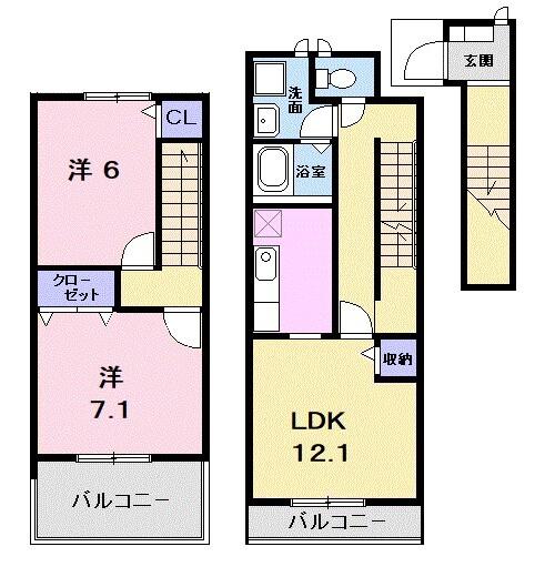 間取図(平面図)