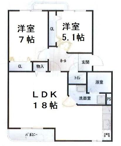 間取図(平面図)