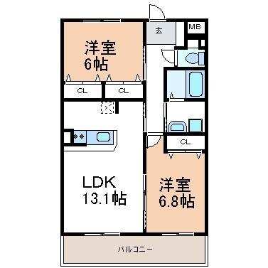 間取図(平面図)
