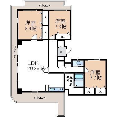 間取図(平面図)