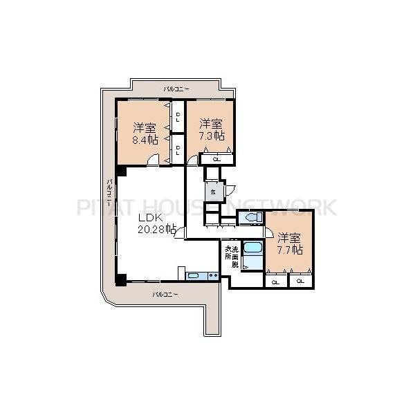 間取図(平面図)