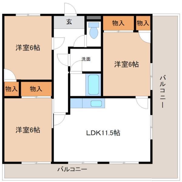 間取図(平面図)