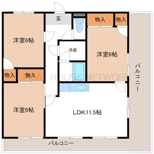 間取図(平面図)