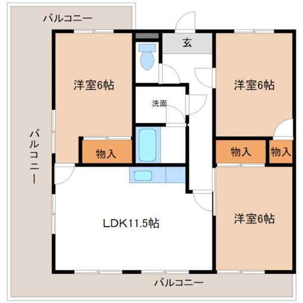 間取図(平面図)