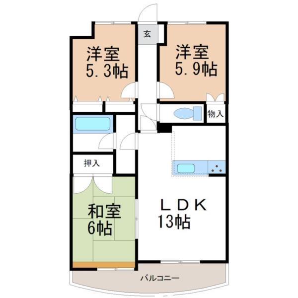 間取図(平面図)