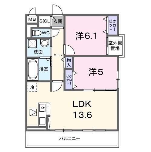 間取図(平面図)