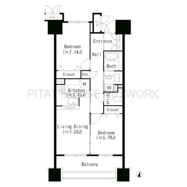 間取図(平面図)