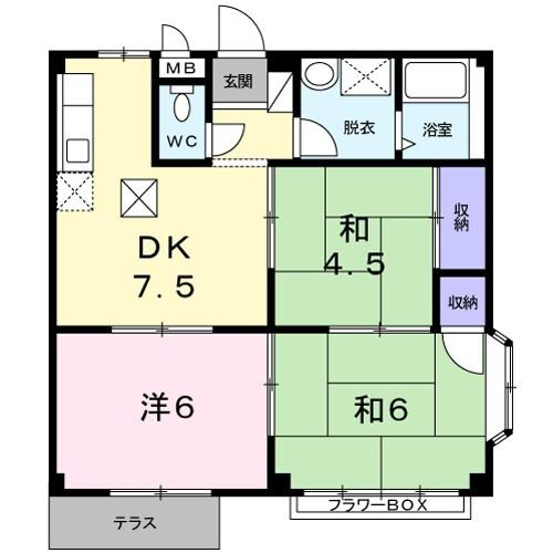 間取図(平面図)