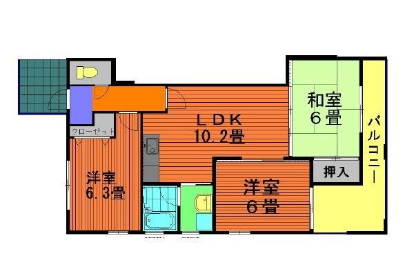間取図(平面図)