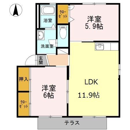 間取図(平面図)