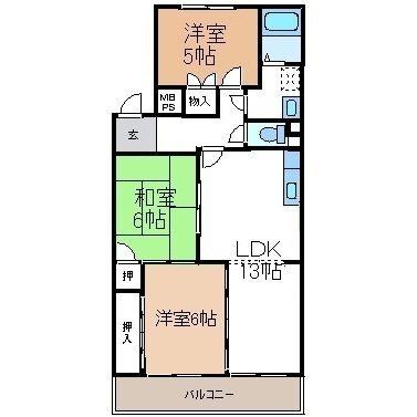 間取図(平面図)