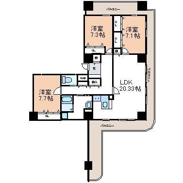 間取図(平面図)