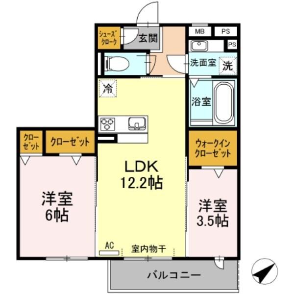 間取図(平面図)