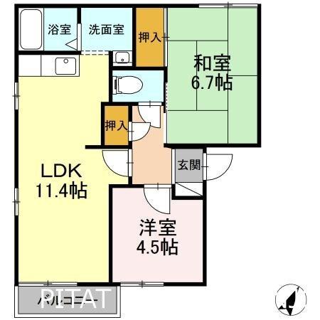 間取図(平面図)