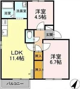 間取図(平面図)