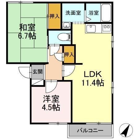 間取図(平面図)