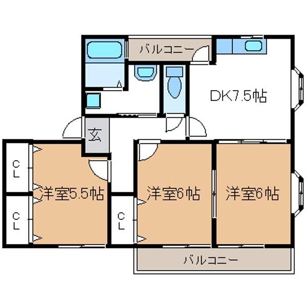 間取図(平面図)